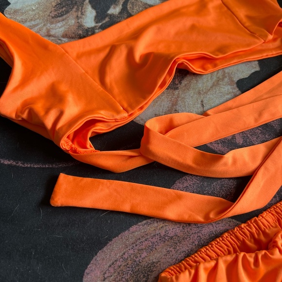 Two Piece Neon Maxi Skirt - Picture 2 of 3